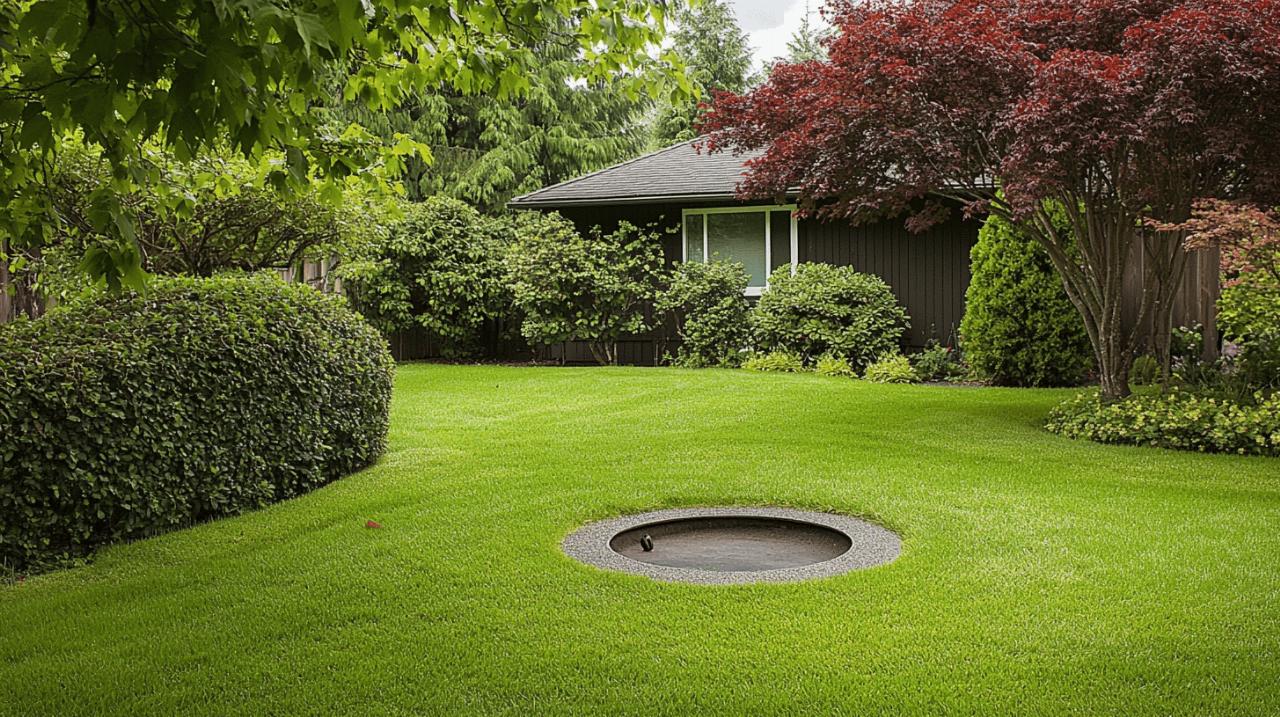 Pourquoi couvrir une fosse septique ? Guide deco pour une integration harmonieuse au jardin