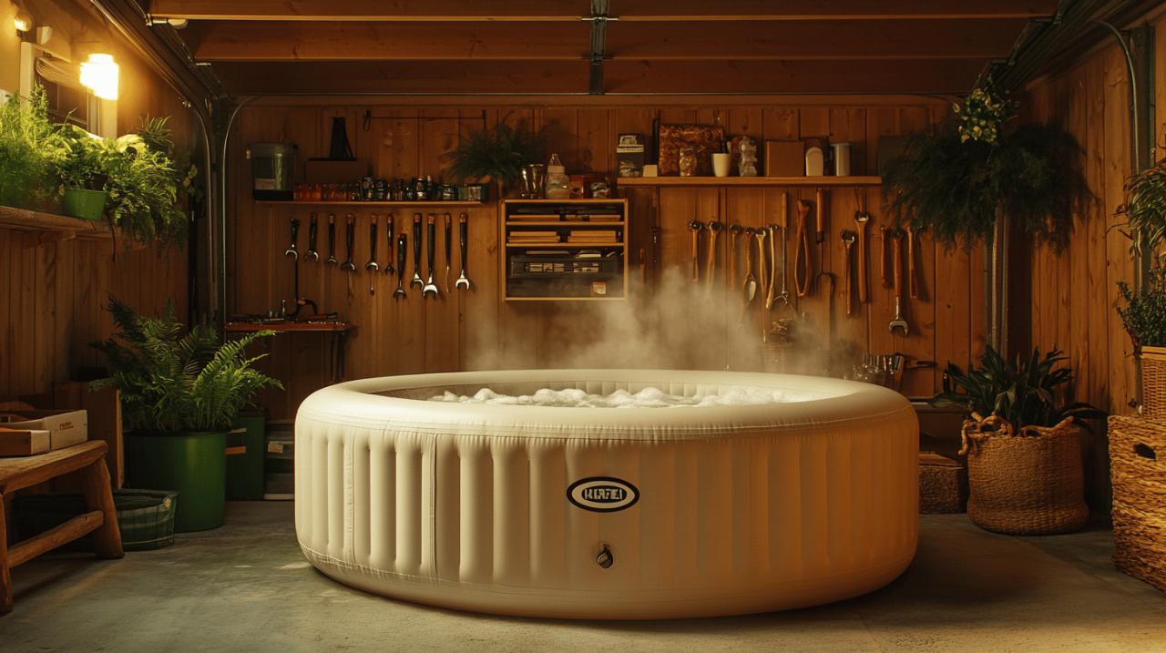 Spa Gonflable dans un Garage : Notre Guide des Avantages et Inconvenients